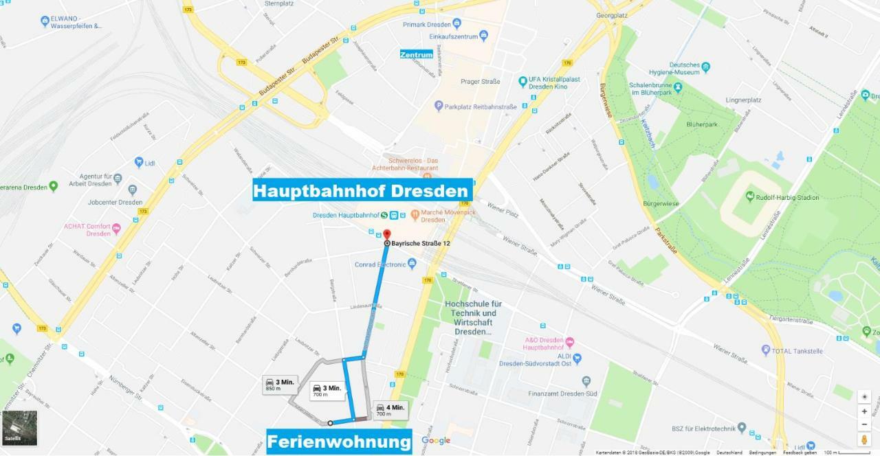 Schlummi Gemuetliche Zentrale & Saubere Wohnung Drezda Kültér fotó